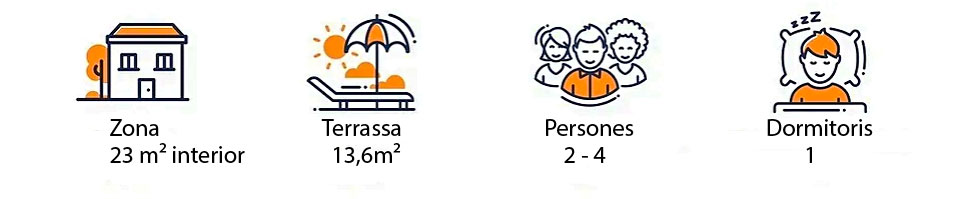 
 cabane con grandes ventanales